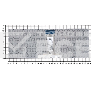 Клавиатура для ноутбука HP 14-bp000 белая