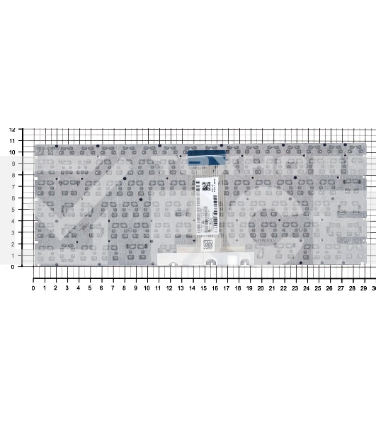 Клавиатура для ноутбука HP 14-bp000 белая