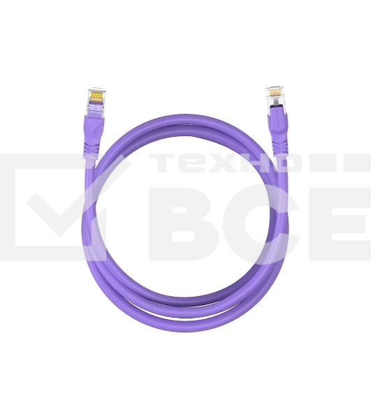 Патч-корд Vention прямой SFTP cat.6A, RJ45 - 0,3м. Фиолетовый