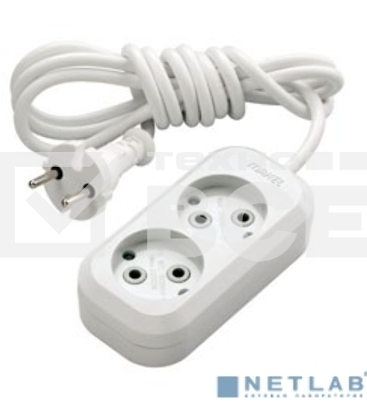 Удлинитель 2 гн 2 м Makel MGP102