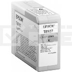 Картридж струйный EPSON T8507 серый (80 мл) для SureColor SC-P800, фото2