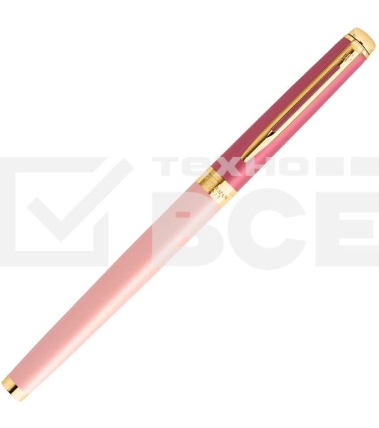 Ручка перьевая Waterman Hemisphere Colour Blocking (2179896) Pink GT сталь нержавеющая/позолота F подар.кор.
