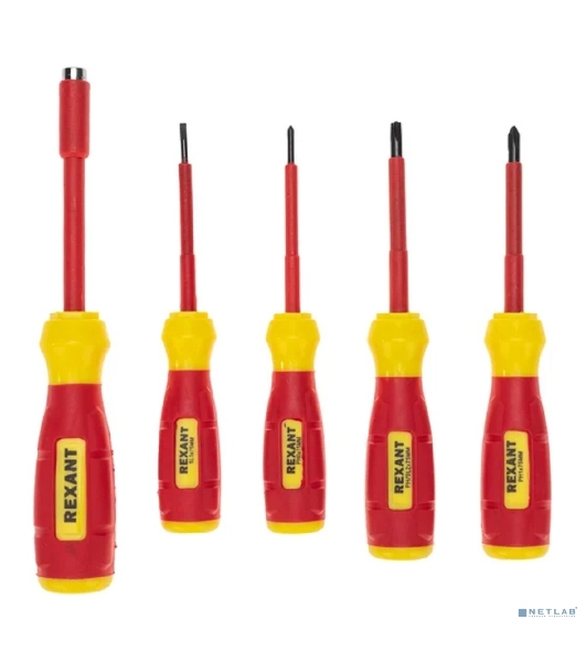 Набор отверток диэлектрических Rexant 76 предметов