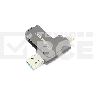 Флешка USB Dr. Memory 051 32Гб, USB 3.0, черный