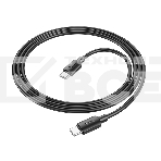 Кабель USB2.0 Hoco Type-C/Type-C, 3A, 60Вт, X96, 1м, черный, коробка, фото4