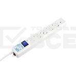 Сетевой фильтр PowerCube, PC PRO, 5 м, 6р, белый, 16А, SPL6-16-P-5M, фото19