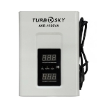 Стабилизатор напряжения Turbosky AVR-1500VA 1.5кВА однофазный черный, фото3