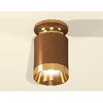 Светильник Ambrella Light XS6304130 SCF/PYG кофе песок/золото желтое полированное MR16 GU5.3 (N6905, C6304, N6134), фото3