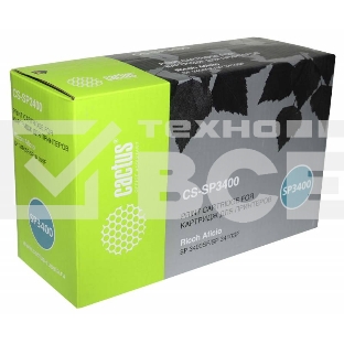 Картридж лазерный Cactus CS-SP3400 черный (5000 стр.) для Ricoh Aficio SP 3400/3410/3400n/3410dn/3400sf/3410sf