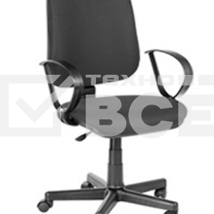 Кресло компьютерное OLSS Юпитер темно-серый В-40 Крестовина: 