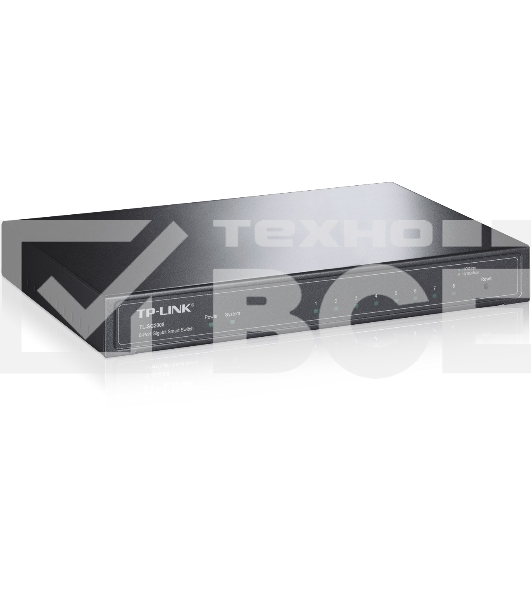 Сетевое оборудование TP-Link SMB TL-SG2008 8-port Pure-Gigabit Desktop Smart Switch, 8 10/100/1000Mbps RJ45 ports, Tag-based VLAN, STP/RSTP/MSTP, IGMP V1/V2/V3 Snooping, DHCP Filtering, 802.1P Qos, Rate Limiting, Voice VLAN, 