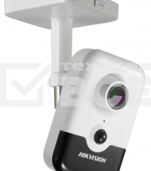 Видеокамера IP Hikvision DS-2CD2443G0-IW(2.8mm)(W) 4Мп компактная IP-камера с W-Fi и EXIR-подсветкой до 10м 1/3