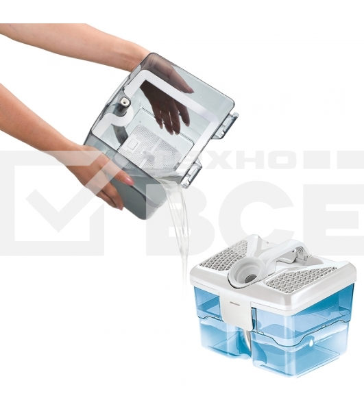 Моющий пылесос Thomas DryBOX + AquaBOX Cat&Dog белый/оранжевый, 325/1700Вт, уборка сухая, пылесборник контейнер 2.6 л