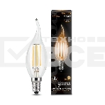 Лампа светодиодная Filament Свеча на ветру E14 5Вт 2700К GAUSS 104801105, фото 1