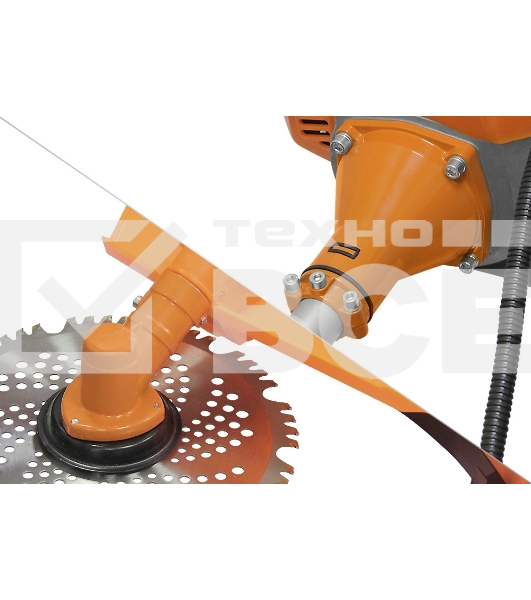 Мотокоса CARVER GBC-043M2.3лс easy-start ранец диск48зуб. easy-head леска2,4мм