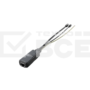 Инжектор Mikrotik GESP+PoE-IN Passive Gigabit PoE injector with surge protection, indoor enclosure (007223) {100}