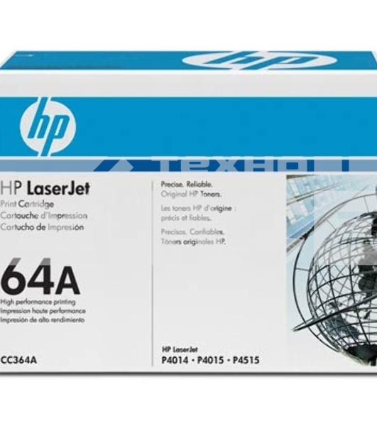 Картридж лазерный HP CC364A черный LJ P4014/4015/4515 (10000стр.)