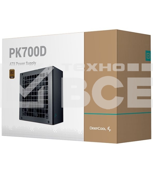 Блок питания Deepcool / GamerStorm PK700D, 700Вт, 80 PLUS Bronze, 120мм. черный