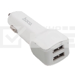 Авто ЗУ/ HOCO HC-78005 Z23/ 2 USB/ Выход: 12W/ белый, фото3