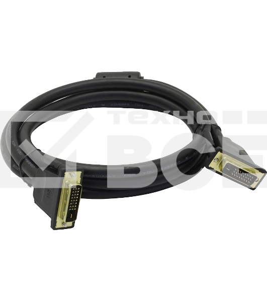 Кабель Vention DVI-D Dual link 25M/25M с ферритовым фильтром - 1.5м.