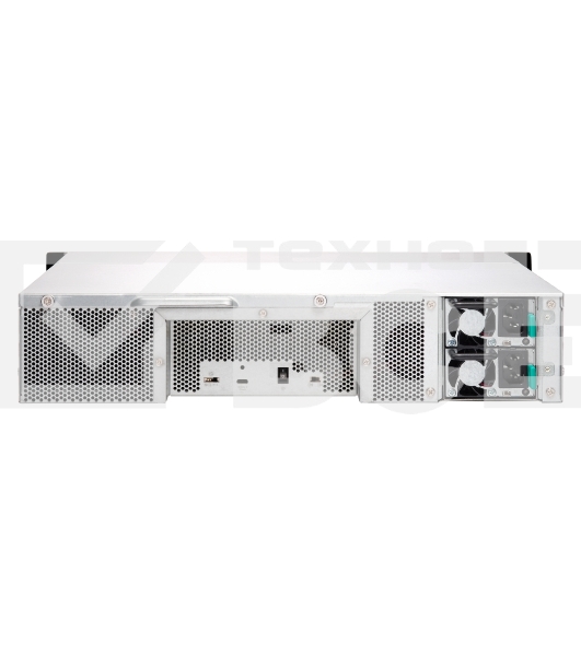 Полка расширения сетевого хранилища без дисков SMB QNAP TL-R1200C-RP USB 3.2 Gen 2 Type-C JBOD storage enclosure, 12-tray 3,5