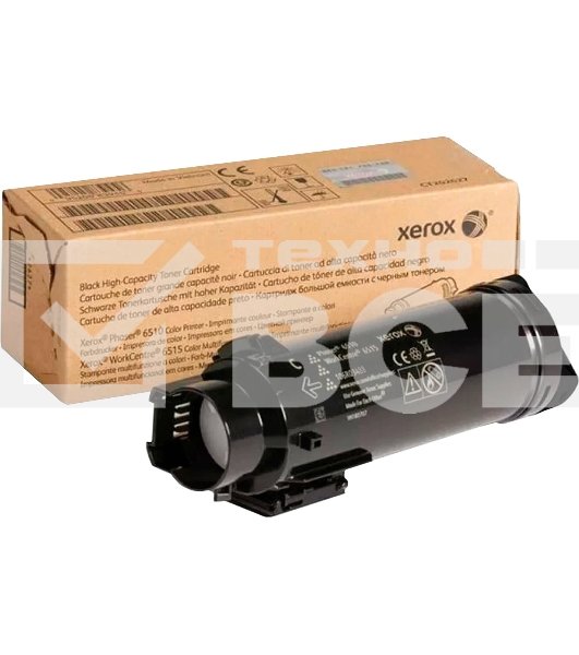 Картридж лазерный Xerox 106R03488 черный для Phaser 6510/6515 5500 стр.(Channels)