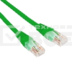 Патч-корд U/UTP REXANT категория 6, RJ45-RJ45, неэкранированный, 26AWG, LSZH, зеленый, 2 м, фото 1
