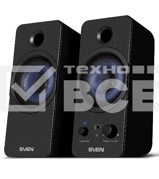 Колонки SVEN АС SVEN 431, черный (6 Вт, питание USB, Bluetooth)