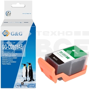 Картридж струйный G&G GG-CD975AE черный (56.6 мл) для HP Officejet 6000/6500/6500A/7000/7500A