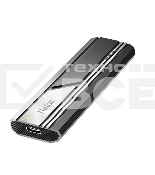 Внешний  накопитель SSD Netac USB-C 500Gb NT01ZX10-500G-32BK ZX10 2.5
