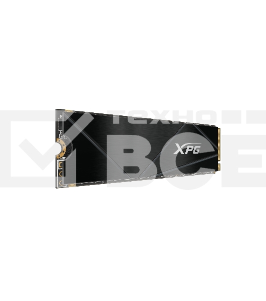 Накопитель SSD ADATA XPG GAMMIX S50 CORE, 500Gb, PCIe 4.0 x4, M.2 2280, NVMe, R/W 3500/2200, с радиатором