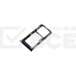 Лоток для SIM-карты Xiaomi Redmi Note 7 синий