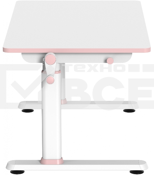 Стол детский Cactus CS-KD-PK столешница МДФ, розовый 100x80x60см