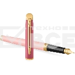 Ручка перьевая Waterman Hemisphere Colour Blocking (2179896) Pink GT сталь нержавеющая/позолота F подар.кор., фото4