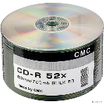 Диски CMC CD-R 80 52x Bulk/50 (141151), фото 1