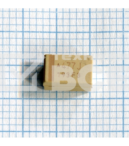 Танталовый конденсатор 6,3V 470UF