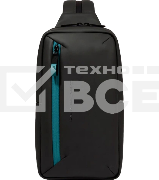 Рюкзак слинг Piquadro Corner 2.0 CA6466C2OW/N полиэстер черный