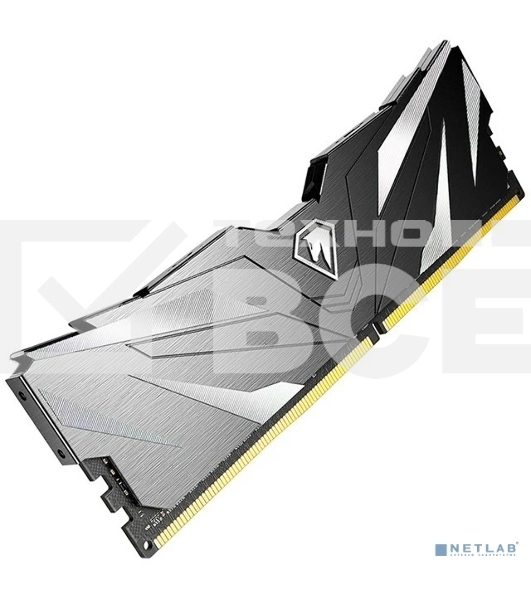 Оперативная память NETAC, DDR4, 32GB (2x16GB), 3200MHz, CL16, DIMM, с радиаторами, черный