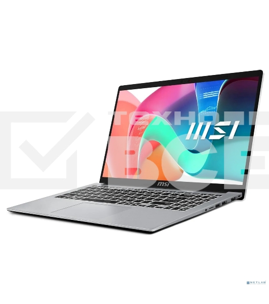 Ноутбук MSI Modern 15 F1MG серебристый Core 5 120U 15.6