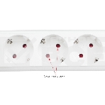 Сетевой фильтр PowerCube, PC PRO, 5 м, 6р, белый, 16А, SPL6-16-P-5M, фото18