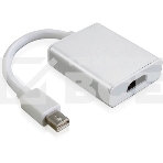 Адаптер-переходник Greenconnect Apple mini DisplayPort 20M > HDMI 19F (GCR-MDP2HD2), фото 1