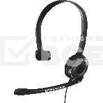Гарнитура Sennheiser PC 7 USB моно накладная закрытая 42-17000Гц 2м USB 95дБ микрофон 90-15000Гц, фото 1