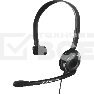 Гарнитура Sennheiser PC 7 USB моно накладная закрытая 42-17000Гц 2м USB 95дБ микрофон 90-15000Гц