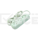 Удлинитель 3 гн 2 м Makel MGP122, фото 1
