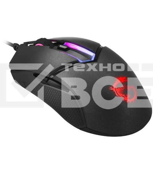 Мышь проводная MSI Clutch GM30 черный, 6200 dpi, USB, кнопки - 6