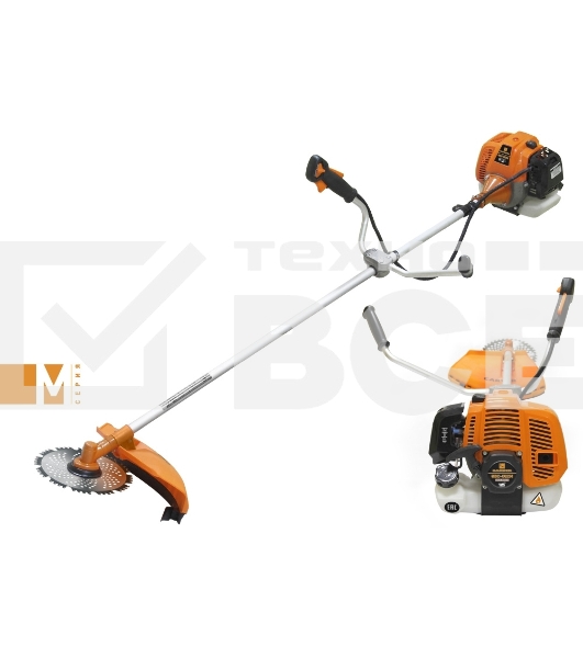 Мотокоса CARVER GBC-052M  1500Вт 2х-тактный 52см3 1л нож 230мм леска2.4мм