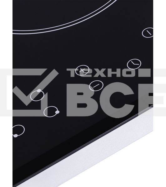 Варочная поверхность Hyundai HHE 6670 BG черный
