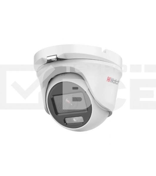 Камера видеонаблюдения аналоговая HiWatch DS-T503L 2.8-2.8мм HD-CVI HD-TVI цв. корп.:белый
