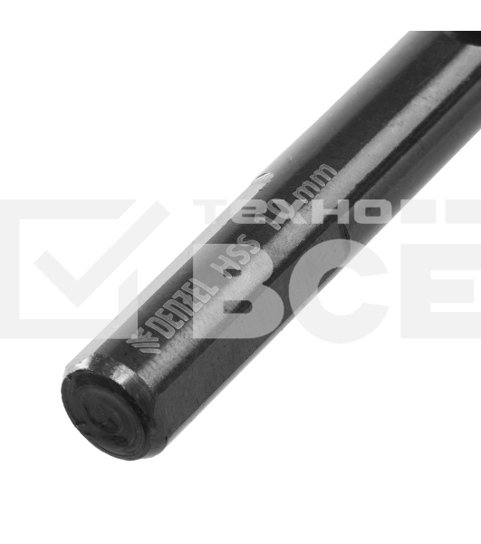 Сверло по металлу, 10 мм, HSS-Tin, Golden Tip, 8 шт. Denzel