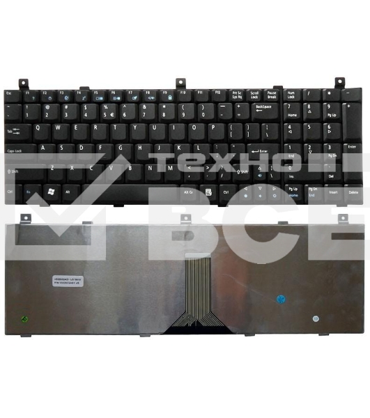 Клавиатура для ноутбука Acer Aspire 1800 9500 черная